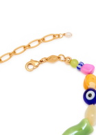 Anni LU Happy Beaded 18kt Gold-plated Bracelet - Multicoloured - One Size