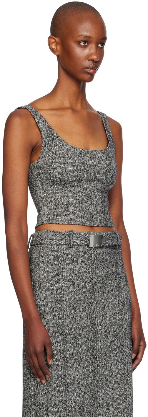 Staud Gray Wells Tank Top