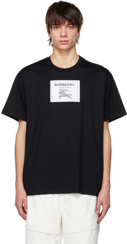 Photo: Burberry Black Patch T-Shirt