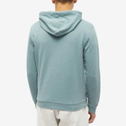 A.P.C. Men's Item Logo Hoody in Grey Green