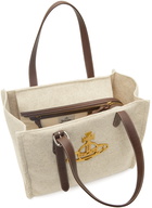 Vivienne Westwood Beige Hoxton Tote