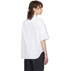 Jil Sander Navy White Poplin Shirt
