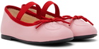 Gucci Baby Pink Double G Ballet Flats