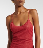 Oséree Lumière Plumage maxi dress