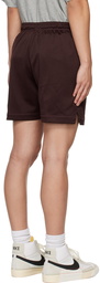 Nike Brown Drawstring Shorts