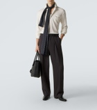 Tom Ford Silk and cotton piqué polo shirt