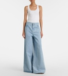 Max Mara High-rise wide-leg jeans