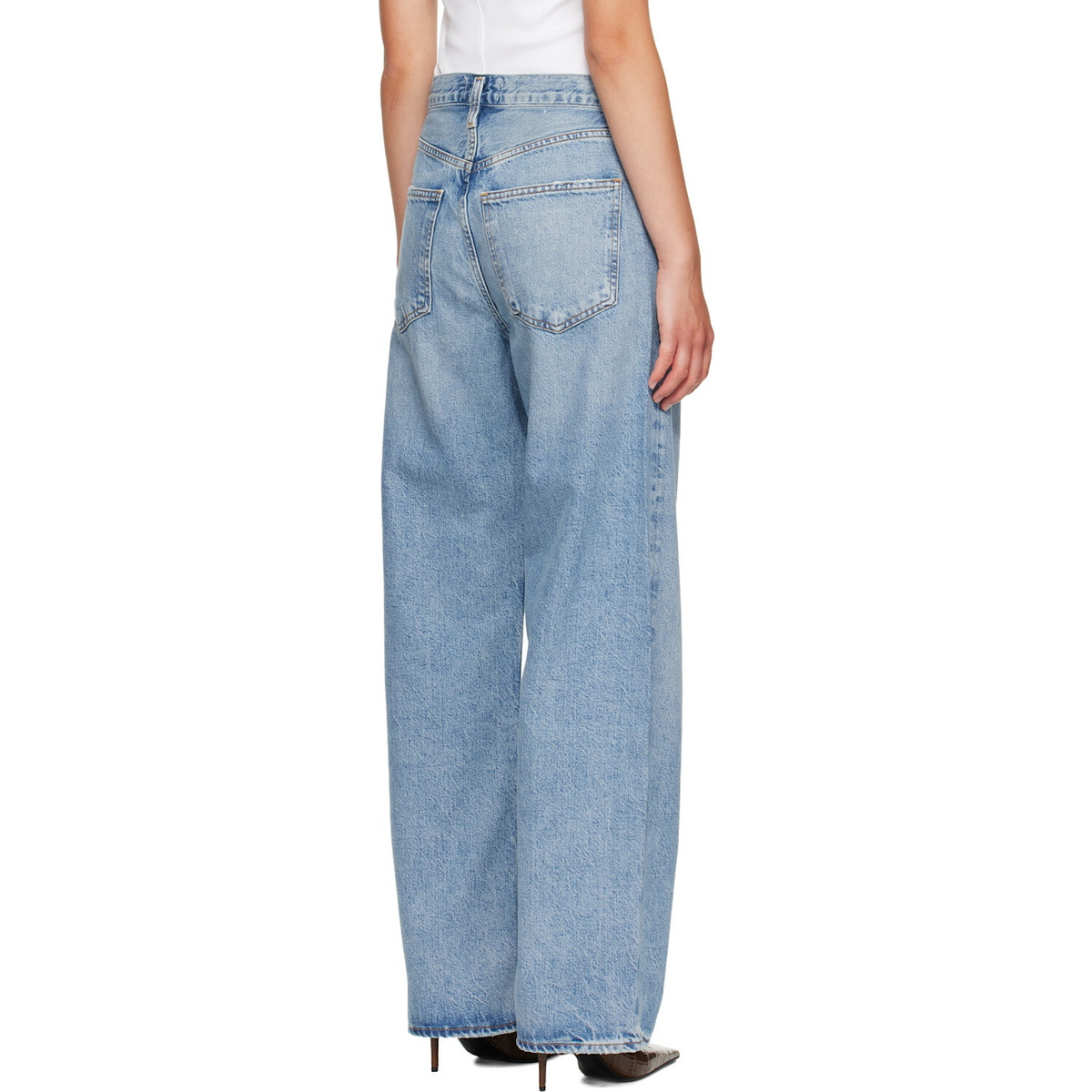 AGOLDE Blue Low Curve Jeans