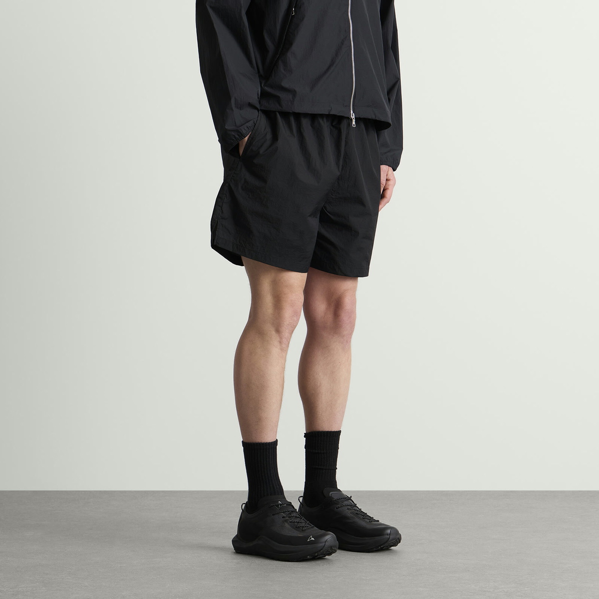 MKI Men's Hyperlight Wind Shorts in Black