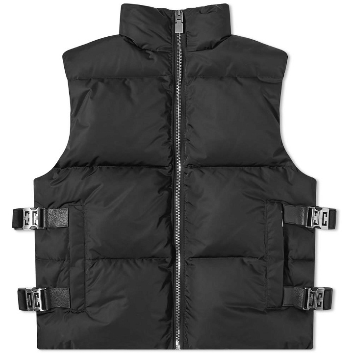 Photo: Givenchy Double Buckle Puffer Vest