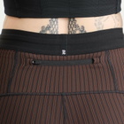 Bandit Women's Variegated Striped Cadence™ 5” Compression Short in Cacao/Bandit Black