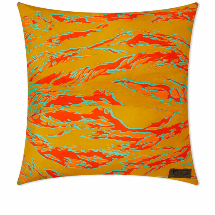 Photo: Maharishi Men's Maha Warhol Tigerskins Cushion in Desert