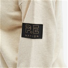 P.E Nation Women's Heads Up Logo Sweat in Oatmeal Marl