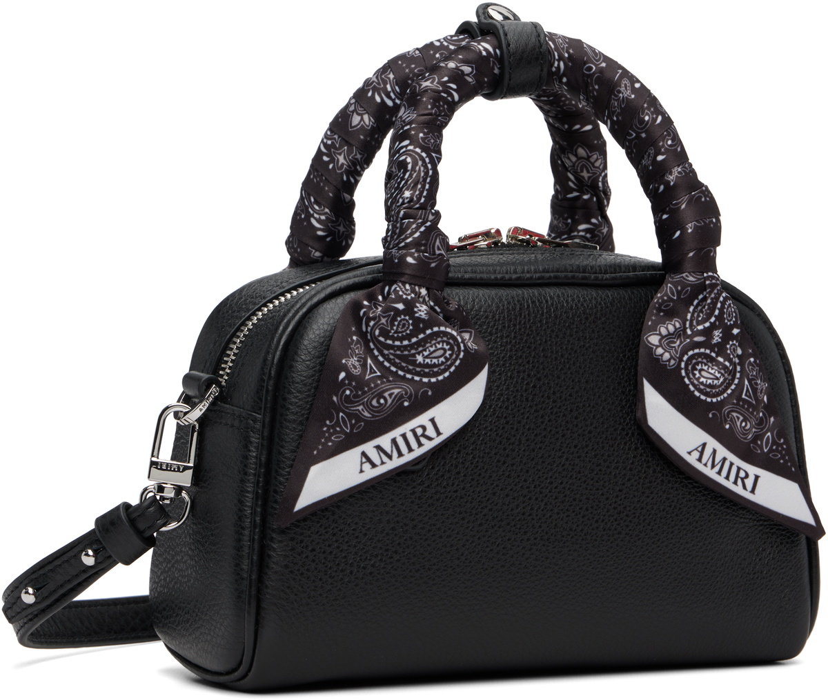 AMIRI Black Micro Bowling Bag
