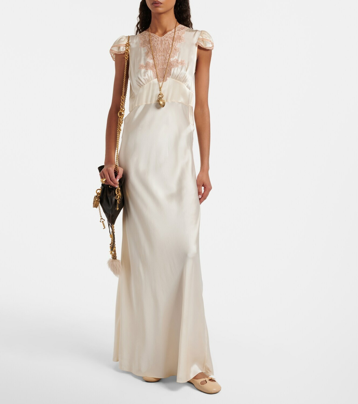 Chloé Château Treasures leather shoulder bag