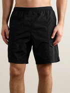 AMI PARIS - Straight-Leg Swim Shorts - Black