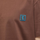 Wooyoungmi Men's Back Logo T-Shirt in Mud