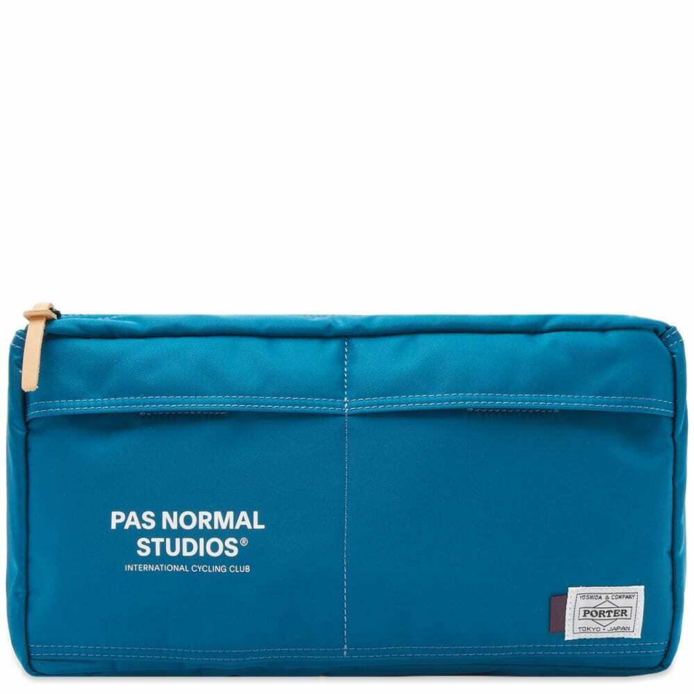 Pas Normal Studios X Porter Waist Bag in Peacock Blue Pas Normal Studios