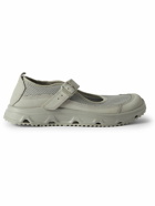 Salomon - RX Marie-Jeanne Mesh and Suede Sneakers - Gray