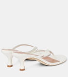 Staud Freja leather thong sandals