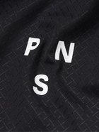 Pas Normal Studios - Mechanism Logo-Print Stretch-Jersey and Mesh Cycling Bib Shorts - Black