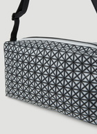 Bao Bao Issey Miyake - Saddle Crossbody Bag in Grey