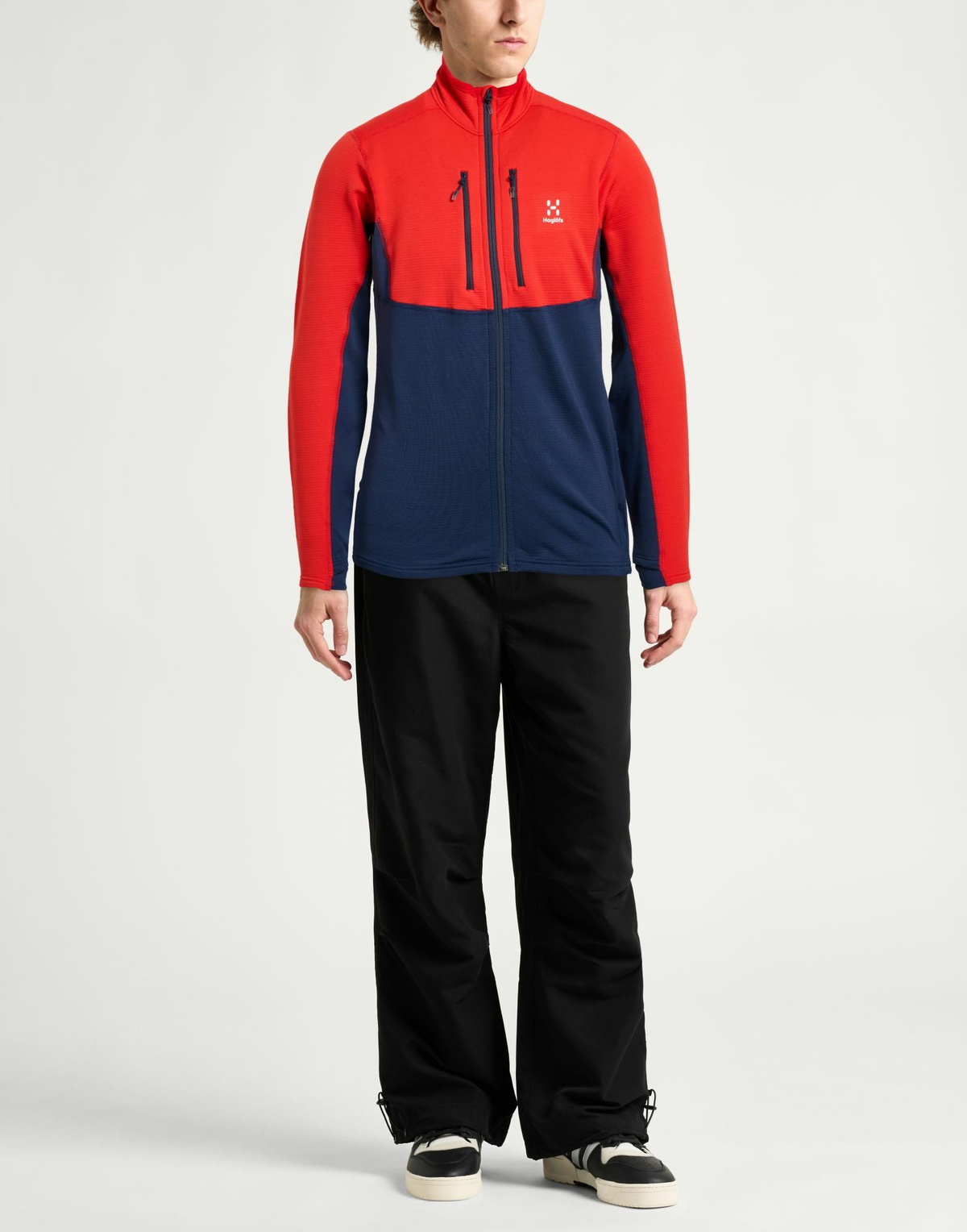 Haglöfs Mens Sweatshirt in Red