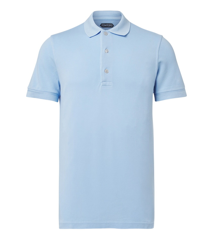 Photo: Tom Ford Piqué polo shirt