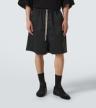 Rick Owens Faun faille Bermuda shorts