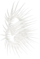 Ester Manas White Solo Spiny Single Earring