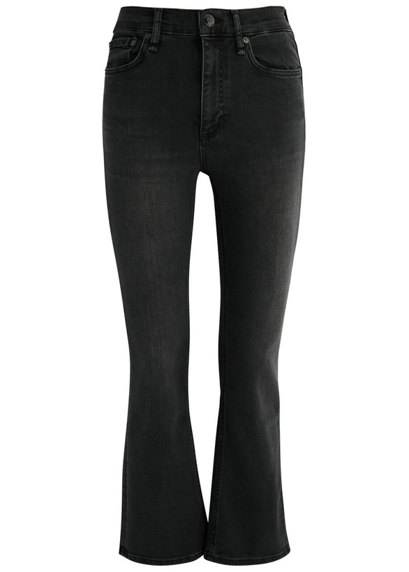 Photo: Rag & Bone Epic Peyton Bootleg Jeans Black