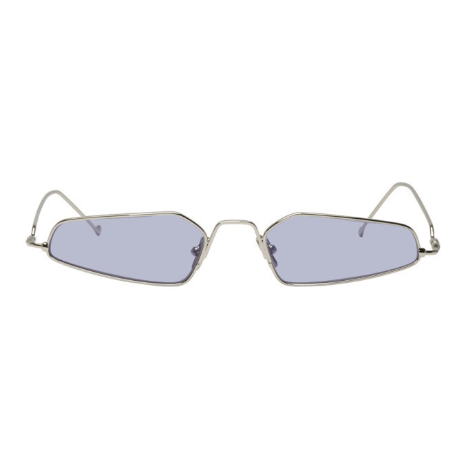 Photo: NOR Silver and Purple Dimensions Sunglasses