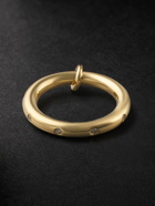 Spinelli Kilcollin - Ovio Gold Diamond Ring - Gold