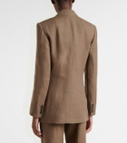 Ralph Lauren Collection Marcy linen blazer