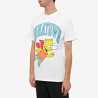 MARKET Men's Chinatown x The Simpsons Devil Arc T-Shirt in White