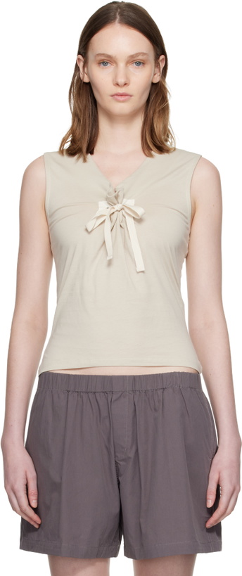 Photo: Paloma Wool Beige Manir Tank Top