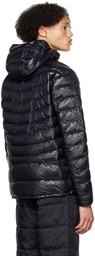 Goldwin Black Hooded Down Jacket