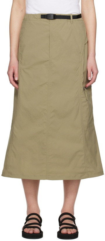Photo: Gramicci Taupe Softshell Skirt