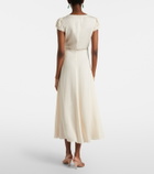 Posse Perla lace-trimmed midi dress