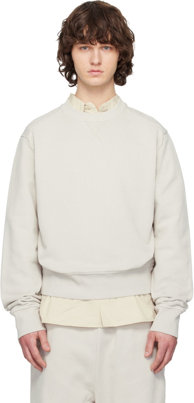 Photo: Entire Studios Off-White Pod Crew Sweatshirt