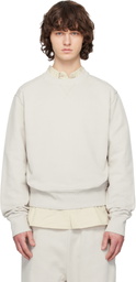 Entire Studios Off-White Pod Crew Sweatshirt