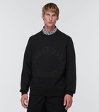 Burberry - Embroidered cotton sweatshirt