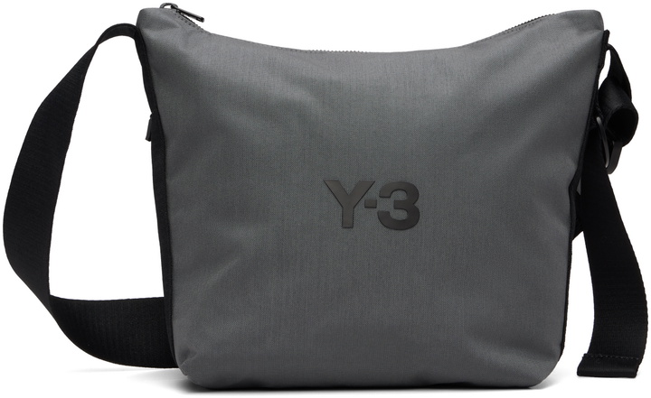 Photo: Y-3 Black 'Y-3' Small Crossbody Bag