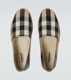 Burberry - House Check canvas espadrilles