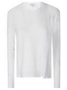James Perse Crepe Jersey Oversized L/s Crew