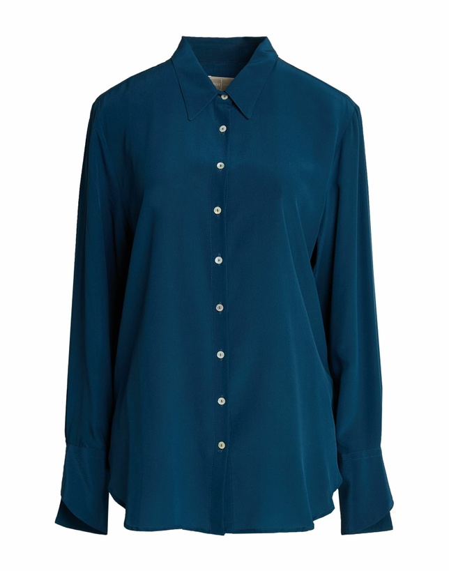 Photo: 120% Lino Womens Shirt in Blue