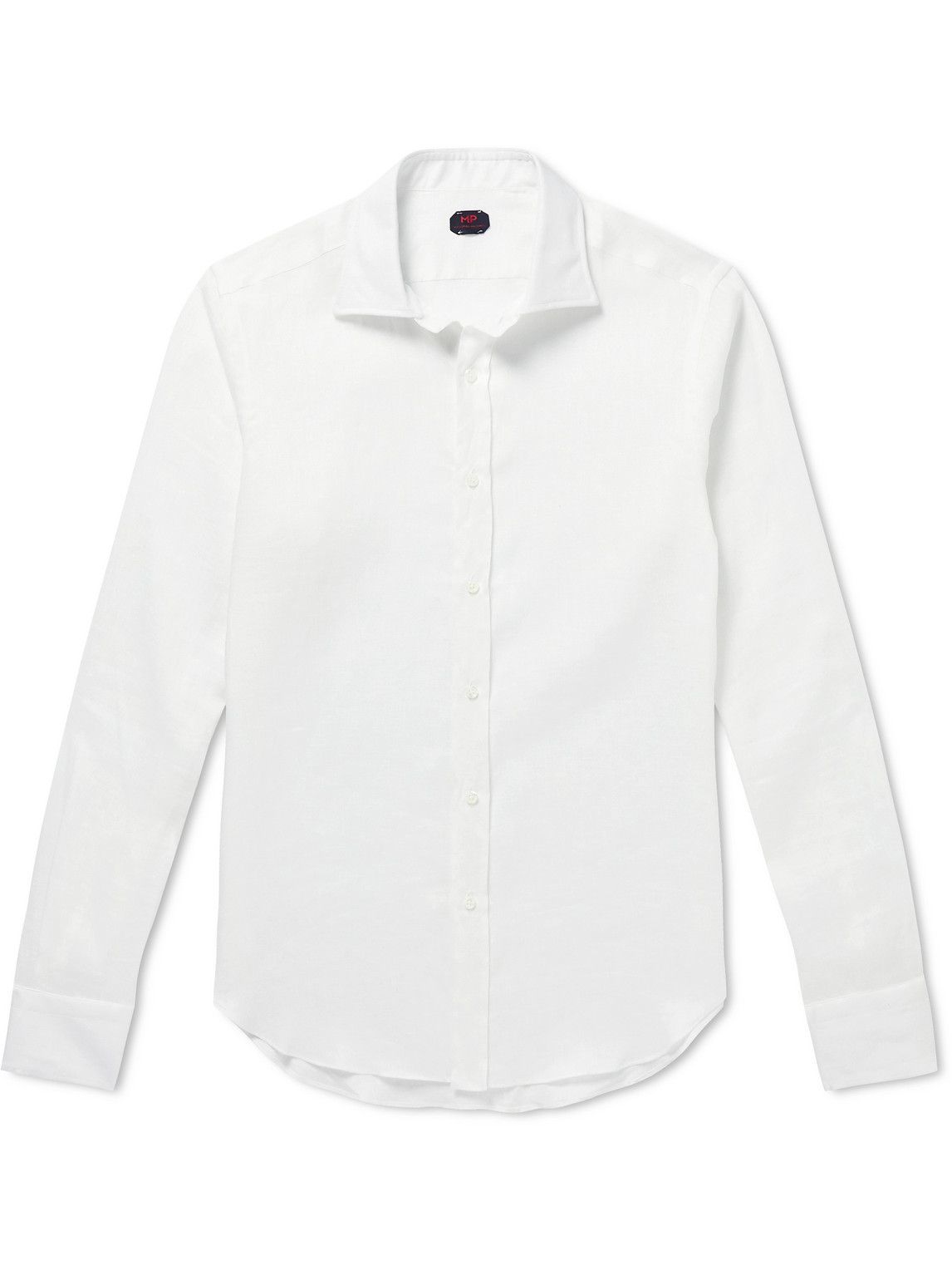 MP Massimo Piombo - Linen Shirt - White