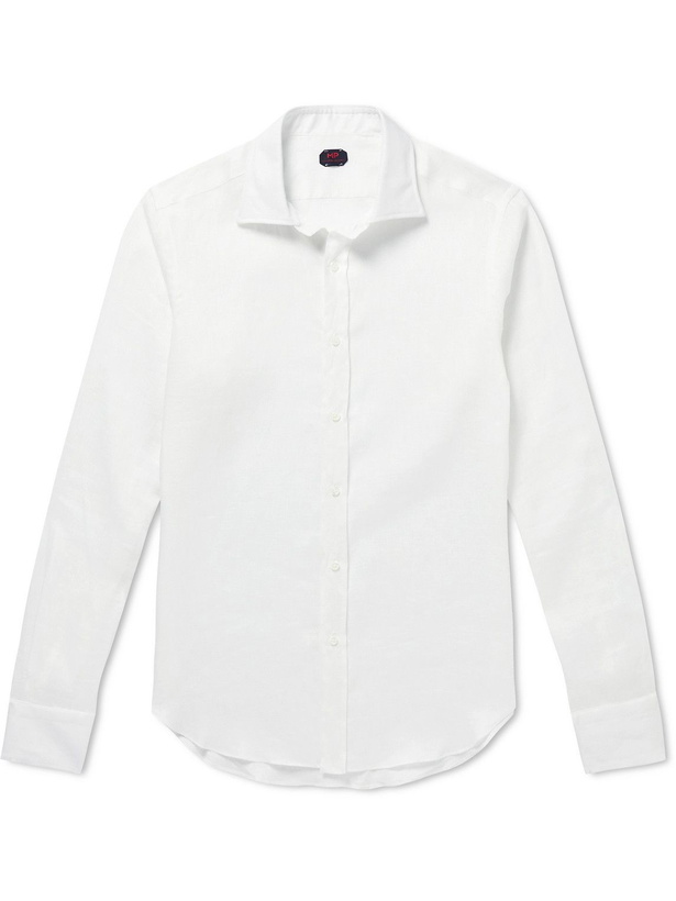 Photo: MP Massimo Piombo - Linen Shirt - White