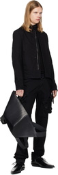 Julius Black Prism Biker Denim Jacket
