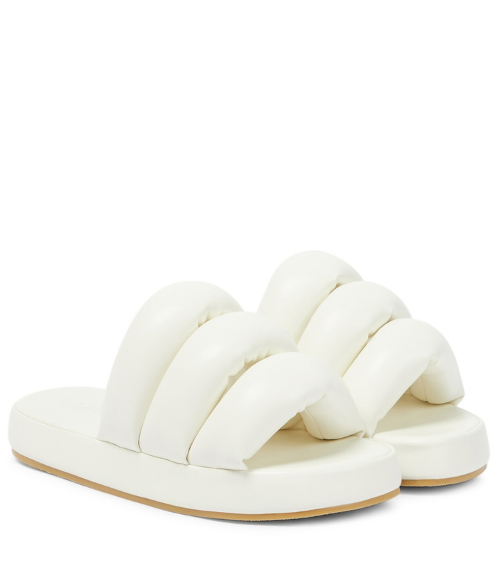 Photo: Stand Studio - Keira flat faux leather sandals